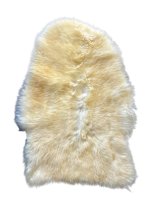 XL Albanisches Lammfell Cremeweiß – Bild 3