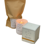 Set kaars + navulling — Knokke-le-Zoute collectie