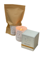 Set kaars + navulling — Knokke-le-Zoute collectie