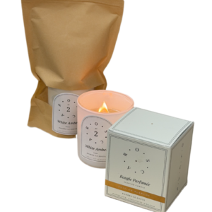 Set kaars + navulling — Knokke-le-Zoute collectie