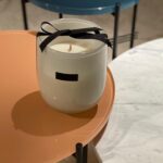 Barrel kaars - Wit